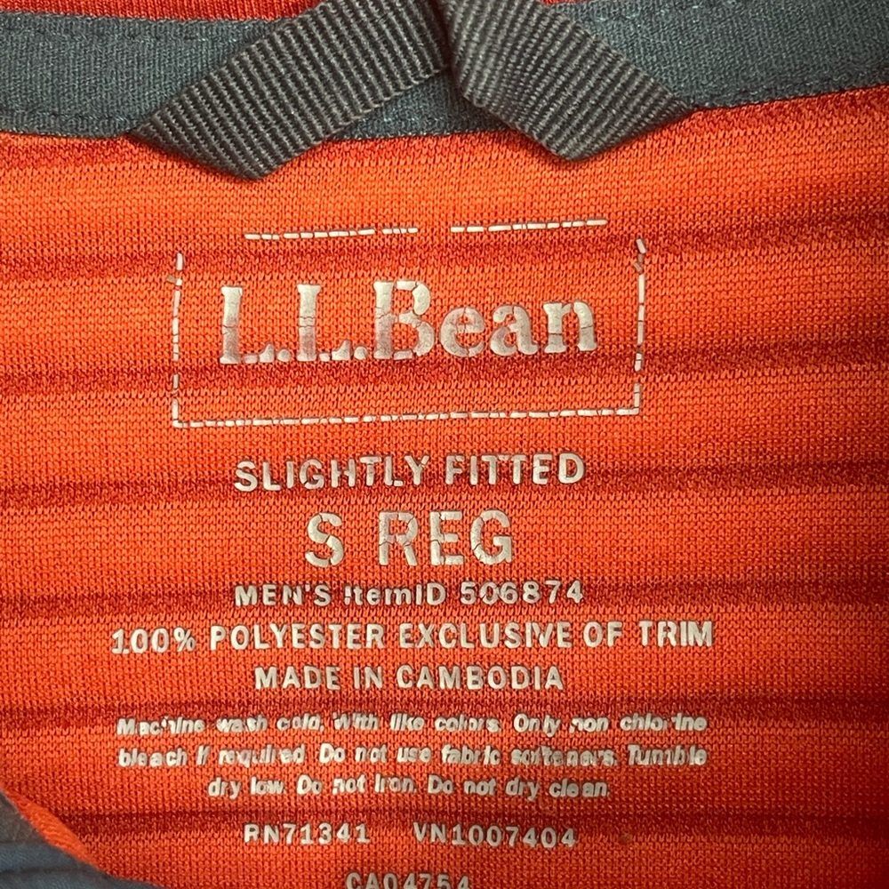 LL Bean Ribbed Pullover Jacket - Picture 5 of 5